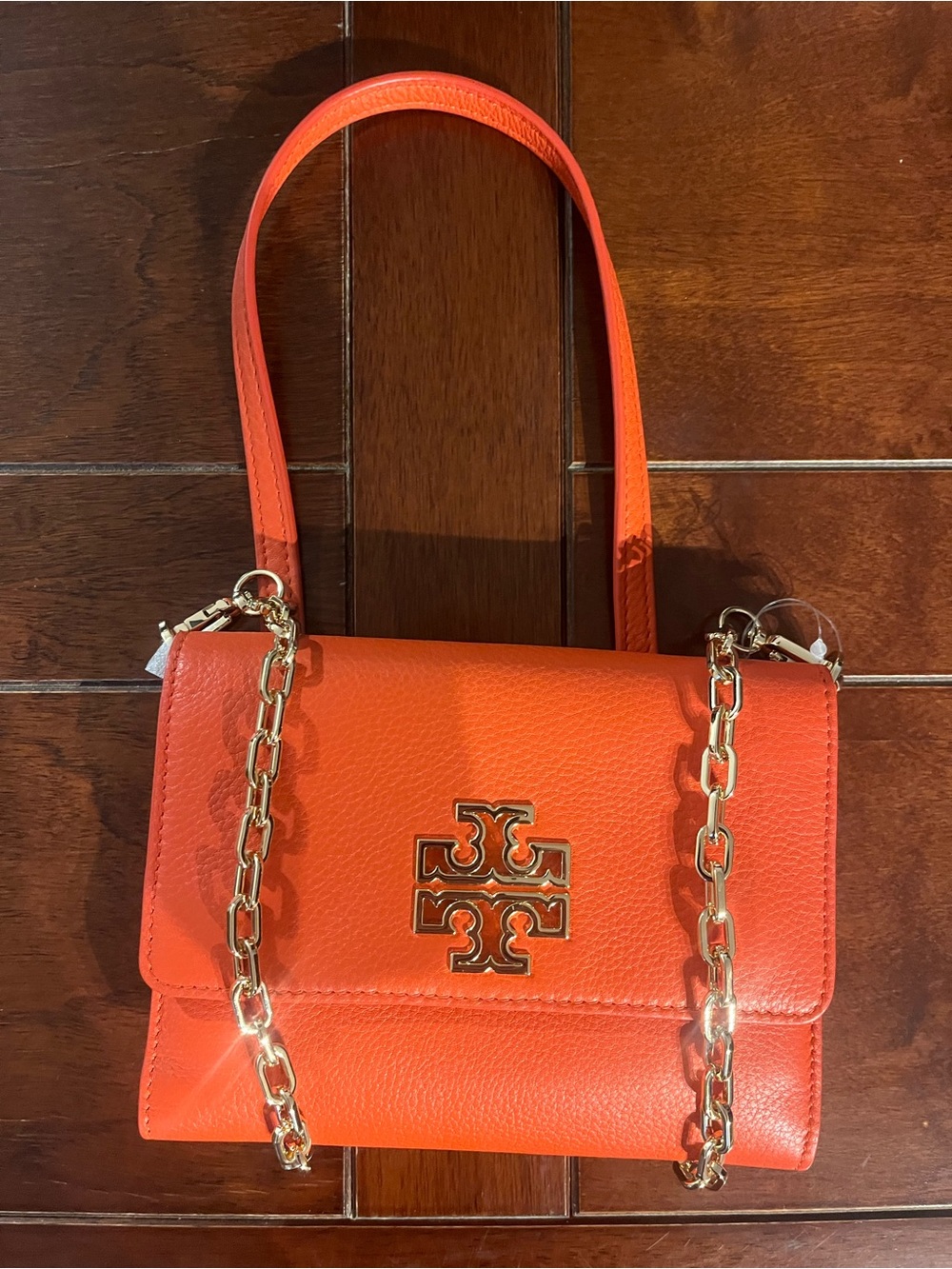 NEW Tory  Burch Britten chain shoulder/wallet/sling bag - Picture 4 of 9